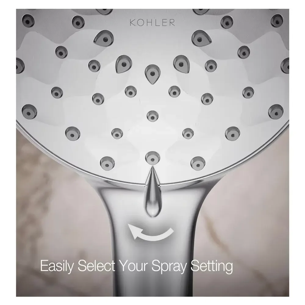 NEW Kohler 72421-Y-CP Awaken B110 Four-function handshower, 2.5 gpm, Polished